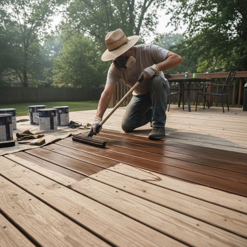 Deck Staining