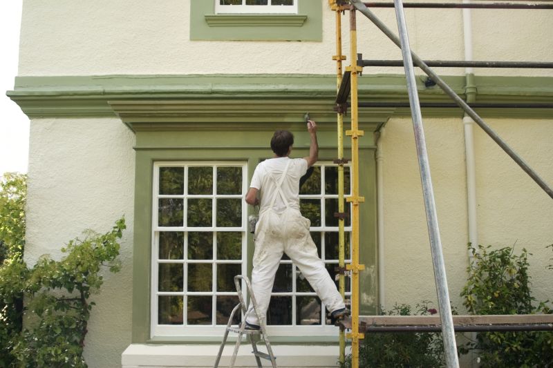 Exterior Trim Painting detail