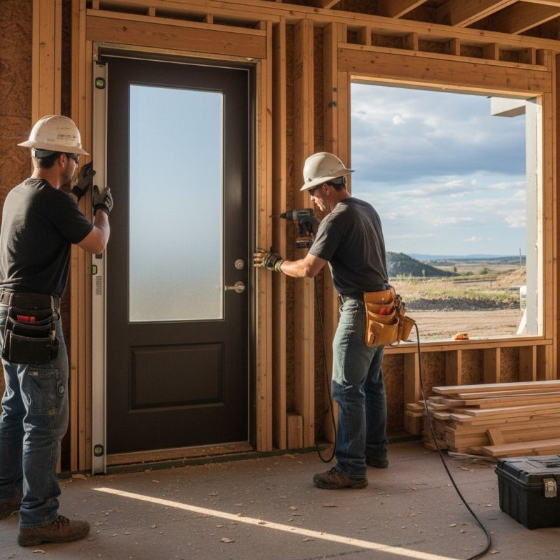 Front Door Painting detail