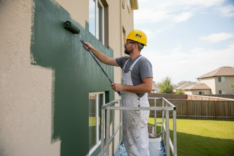 House Exterior Painting detail
