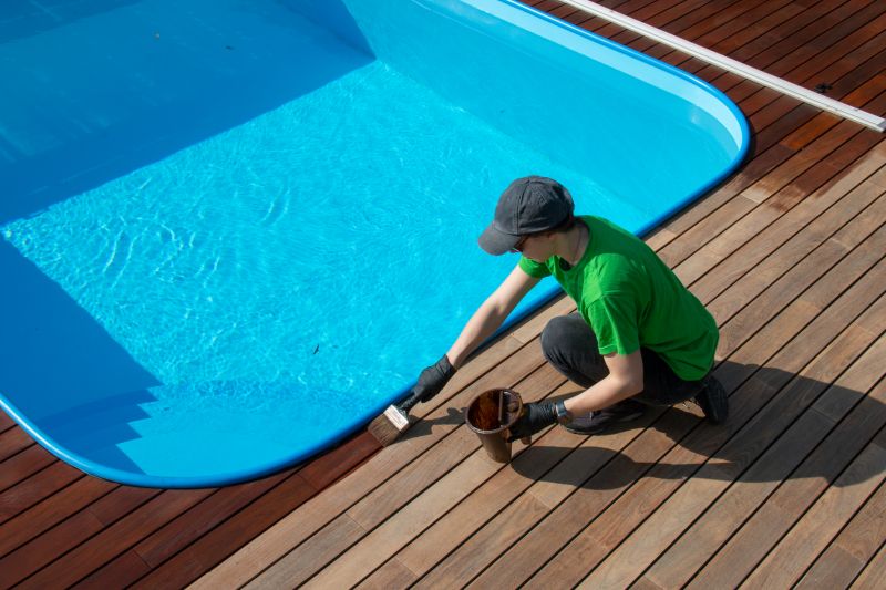 Pool Deck Refinishing detail